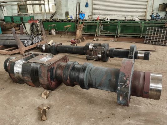 কাস্টমাইজড কার্বন ইস্পাত ক্র্যাঙ্ক জন্য Sharpen Tech হট ফোরজিং সার্ভিস মেশিন পার্টস