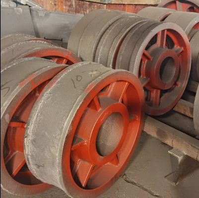 OEM আয়রন স্টেইনলেস স্টীল ফোরিং পার্টস অ্যালুমিনিয়াম ফ্লাই হুইল পলি